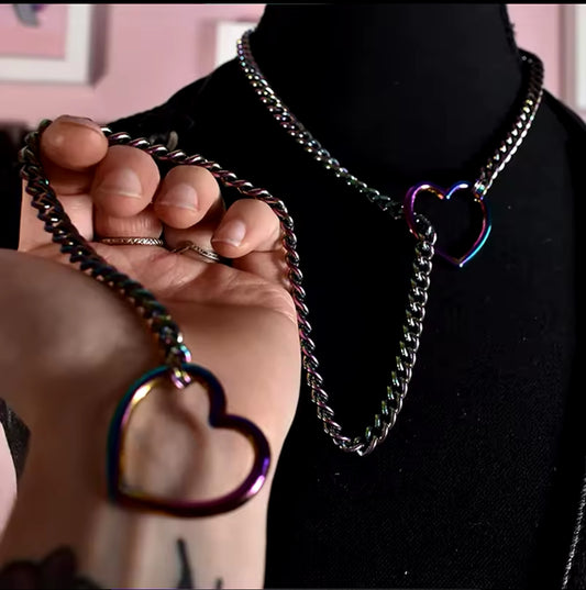 Kinky Heart Slip Chain