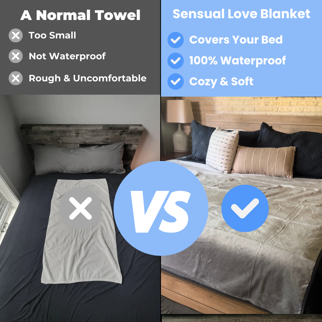 Sensual Love Blanket™ - Waterproof Intimacy Blanket