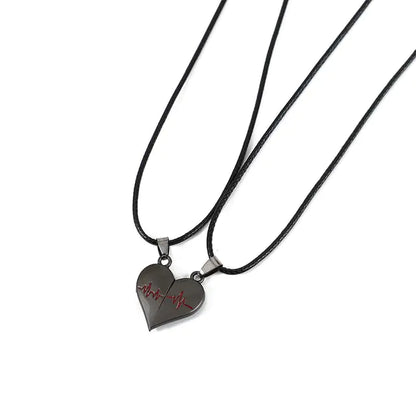 Magnetic Couple Necklace