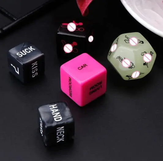 Hot & Raunchy Couple Dice Set