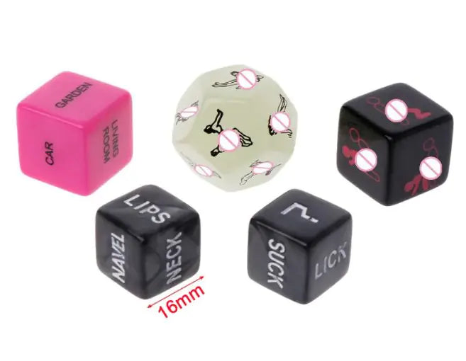 Hot & Raunchy Couple Dice Set